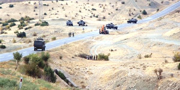 Lice'de tuzaklanan bomba 100 kilo