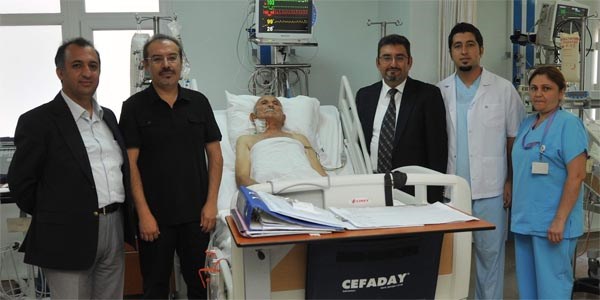 Ameliyatsız aort kapağı değişimi başarıyla gerçekleşti