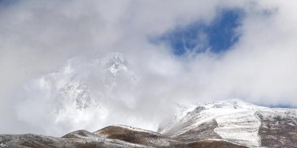 Erciyes'e mevsimin 3'üncü karı