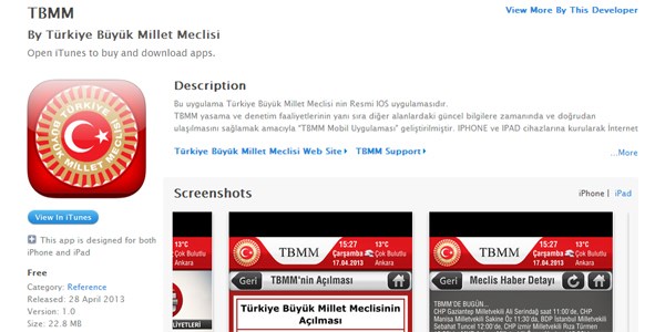 TBMM mobil uygulamasına yoğun ilgi