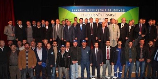 Sakarya Bykehir Belediyesi, toplu i szlemesi imzalad