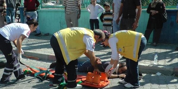 Tarsus'ta trafik kazası: 1 yaralı