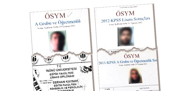 Sahte diplomayla öğretmen oldular!