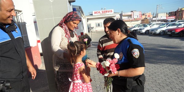 Polisten bayramda silah sıkmayın broşürü