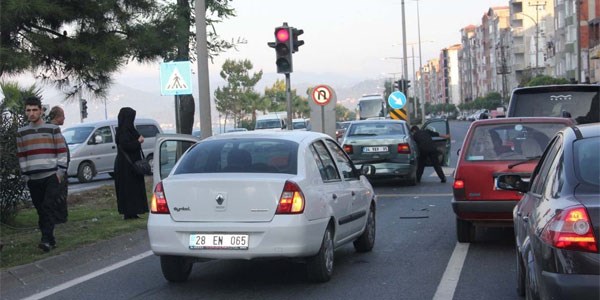 Ordu'da trafik kazas: 1 yaral