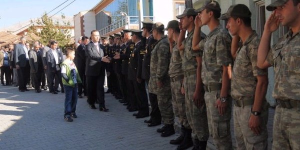 Çelikhan'da bayramlaşma