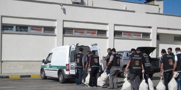 Çuvallar dolusu eroin adli emanete alındı
