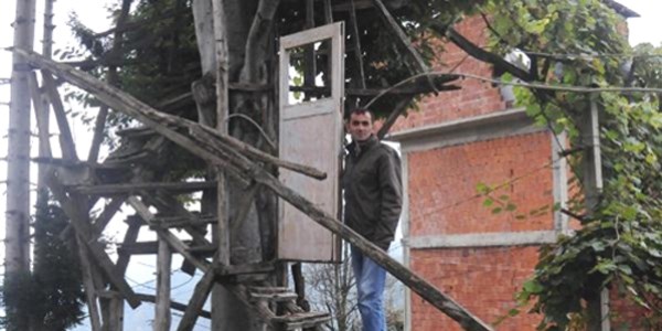 Rize'de sıra dışı bir yapı
