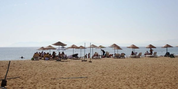 Ekim ayı ortasında deniz keyfi