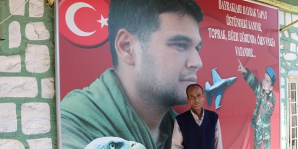 Şehidin babası vefat etti