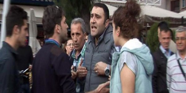 Ceza kesileceğini öğrenince ortalığı birbirine kattı