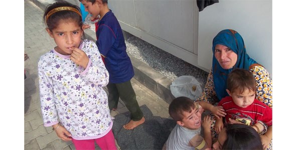 Suriyeli mltecilere 6.5 ton kurbanlk et ba yapld