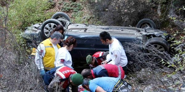 97 metrelik uçuruma yuvarlandı: Annem görürse kalp krizi geçirir dedi