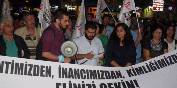 Başkent'te cemevi eylemine polis müdahale etti