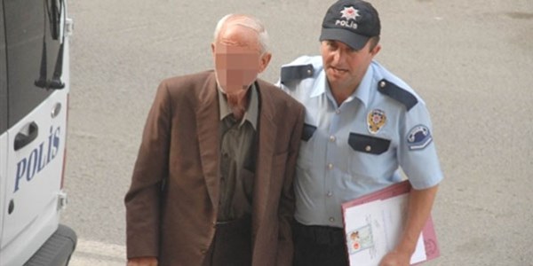 Taciz suçundan tutuklanan 72'lik dede tahliye oldu