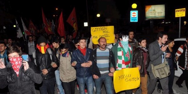 İzmir'de 'ODTÜ' protestosu