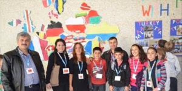 Proje kapsamında yurt dışına gittiler