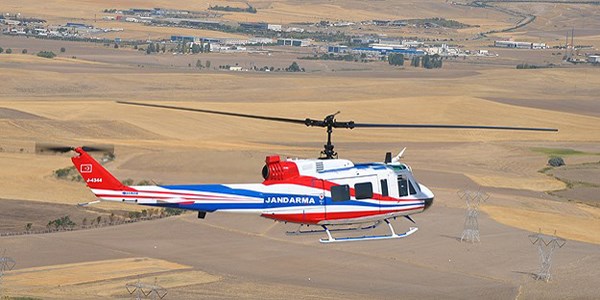 Jandarma helikopterlerine yeni görünüm