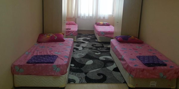 Öğrenci yurdu 5 yıldızlı oteli aratmıyor
