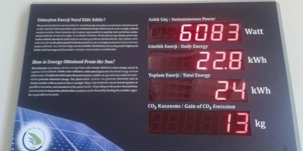 Enerji artık güneşten
