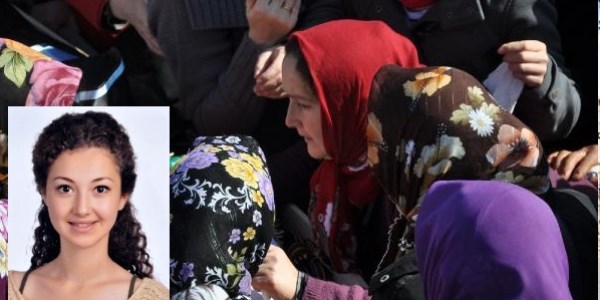 Yurttan düşüp ölen üniversiteli kız toprağa verildi