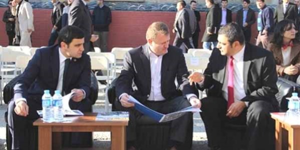 Eğitim fakültesi ek binası temeli atıldı