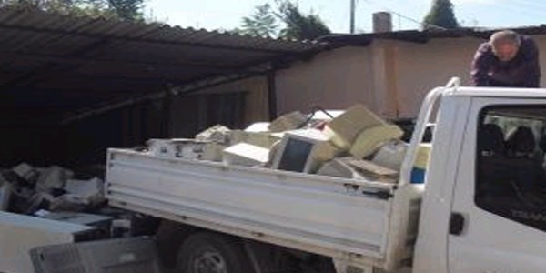 Belediye elektronik atık topluyor