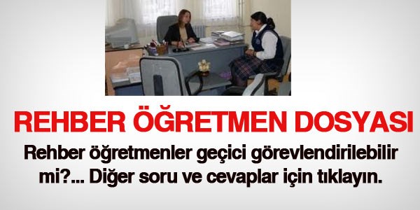 MEB'de Rehber Öğretmen sorunu