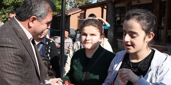 Belediyeden görme engellilere destek