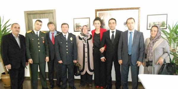 Bünyan emniyetinde nikah sevinci