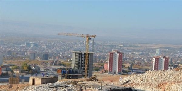TOKİ bölgesinde bin tonluk su deposu yapımına başlandı