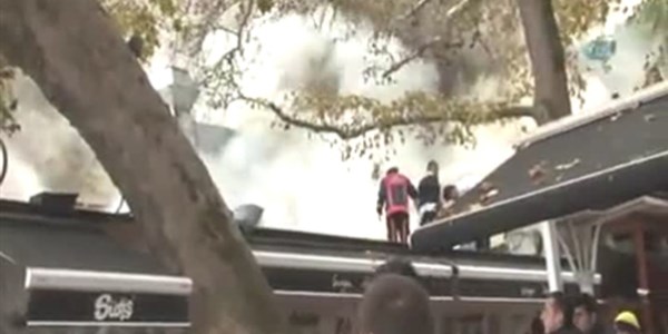 Emirgan'da Bulunan Ünlü Mekan Sütiş'te yangın