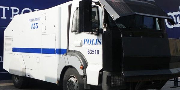 Yataklı TOMA'lardan 5'i geldi