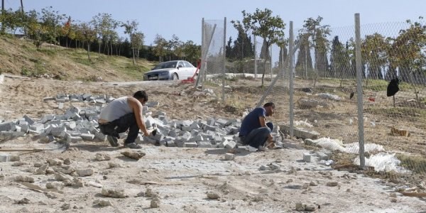 Konak Belediyesi rampa düzenlemesi yaptı