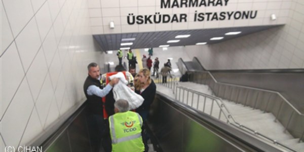 Marmaray'da 'imdat' arızası