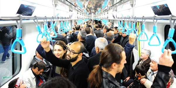 Marmaray'da yolcu sayısı 1 milyonu aştı