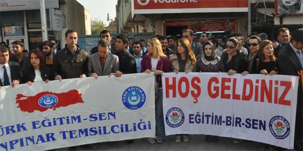 Ceylanpınarlı sendikalar'dan basın açıklaması