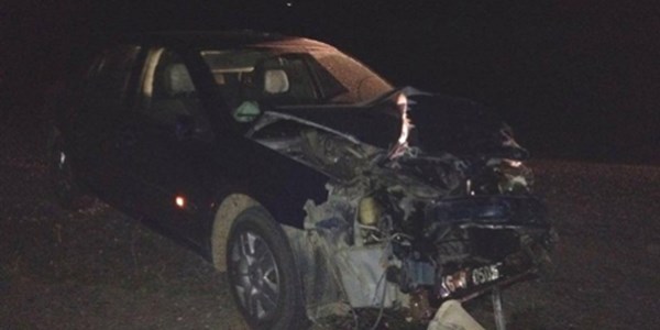 Bursa Kınık belde başkanı kaza yaptı