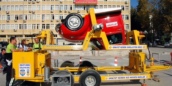 Adıyaman'a kemer simülasyon aracı getirildi