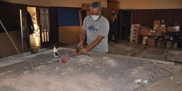 2 bin yıllık mozaiğe 17 yıl sonra restorasyon