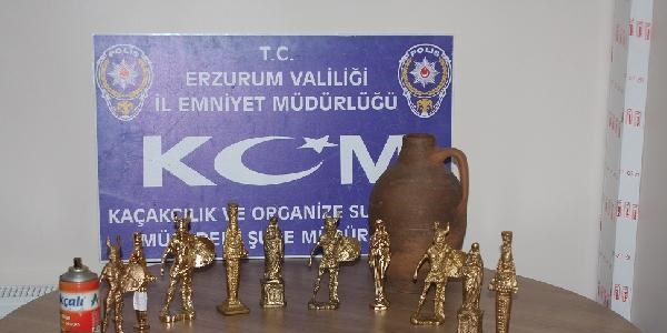 Köylüleri sahte heykelle kandıran örgüt çökertildi