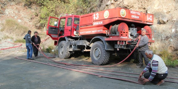 Dörtyol'da çıkan orman yangını kontrol altına alındı