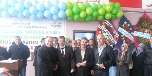 459 çiftçiye 5 milyon 81 bin TL hibe desteği