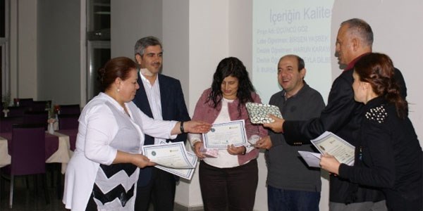 Yenilikçi eğitim projesiyle ikinci oldular