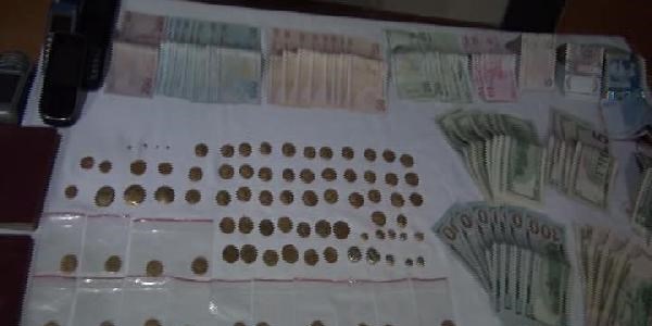 2 milyon liralık tarihi sikke ele geçirildi