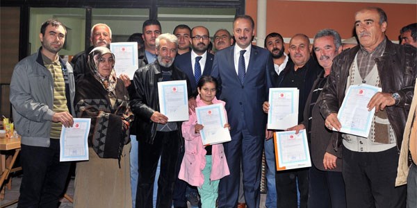 İmar değişikliği yapıldı, mağduriyet giderildi