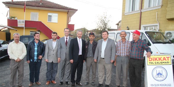 500 yıllık tarihe sahip Örentepe Köyü, sıcak asfaltla tanıştı