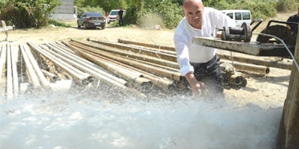 Uşak'ta sular ısındı
