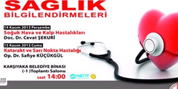 Karşıyaka'da 'sağlık bilgilendirme' günleri