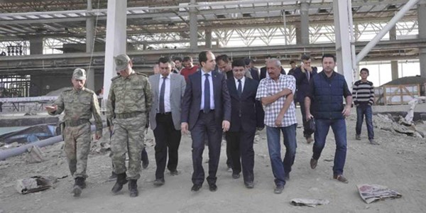 Selahaddin Eyyubi havaalanı yolda